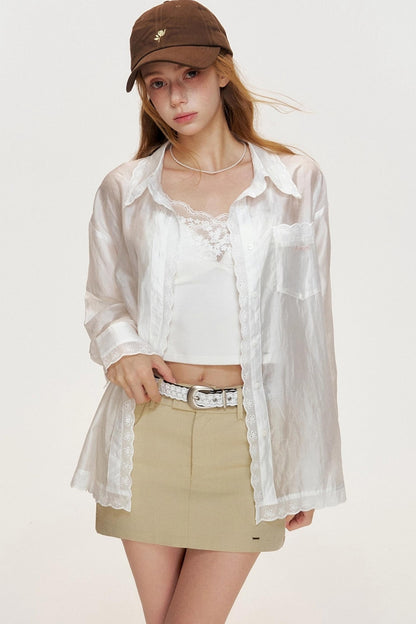 Kroche Cool Sheer Baggy Shirt