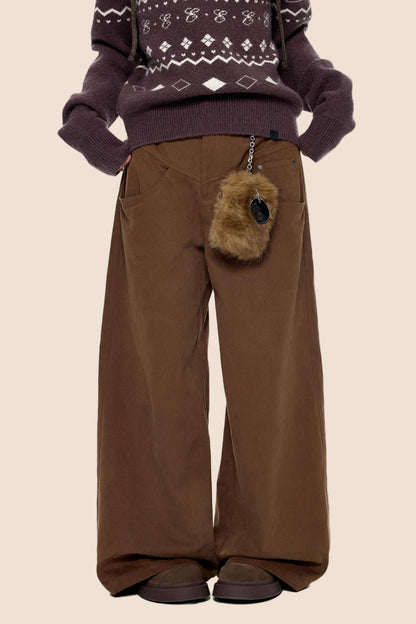 Elegant Long Vintage Pants