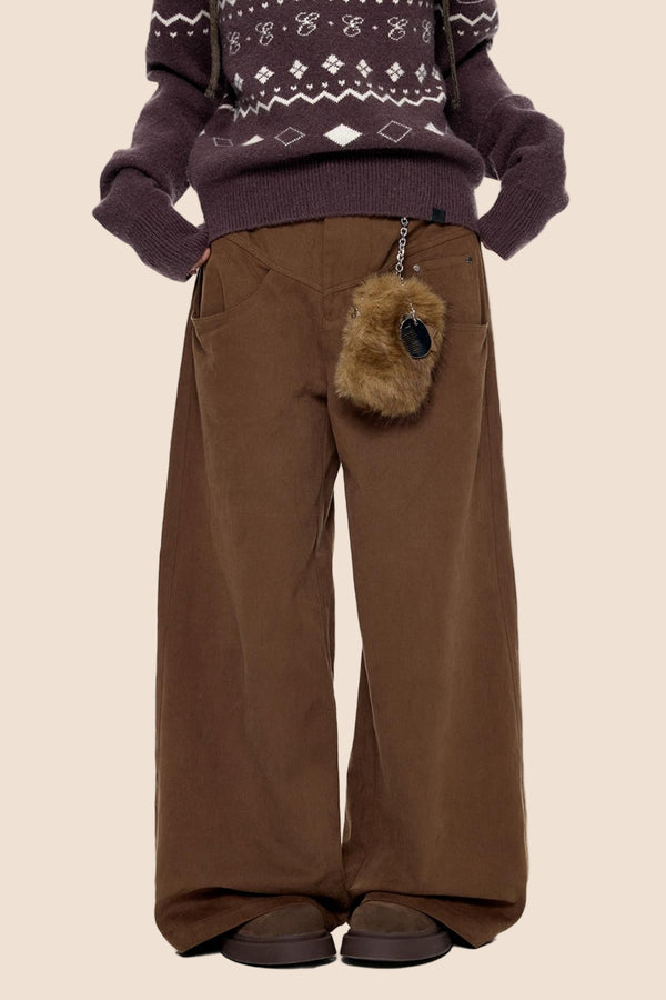 Elegant Long Vintage Pants