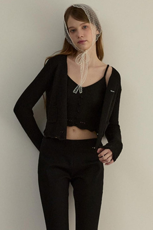 Luxury Knit Cardigan Set