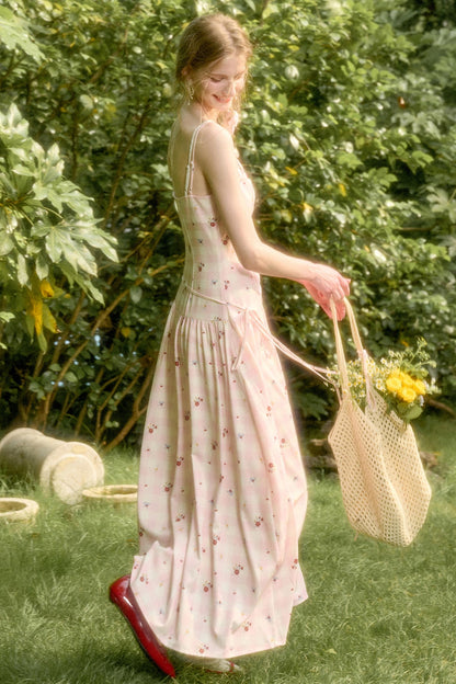 White Berry Lace Plaid Dress