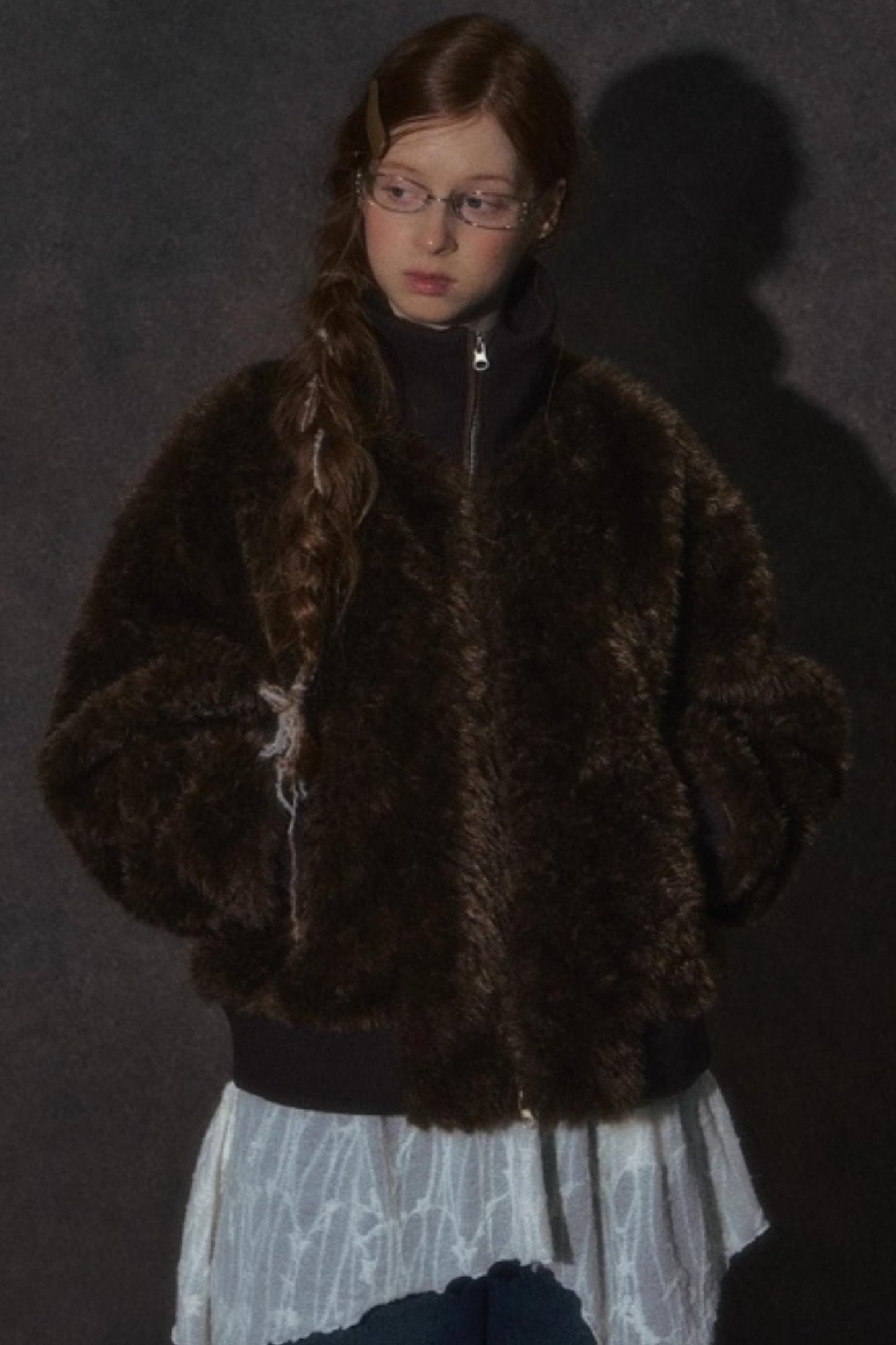 Thickened Lambswool Suede Jacket