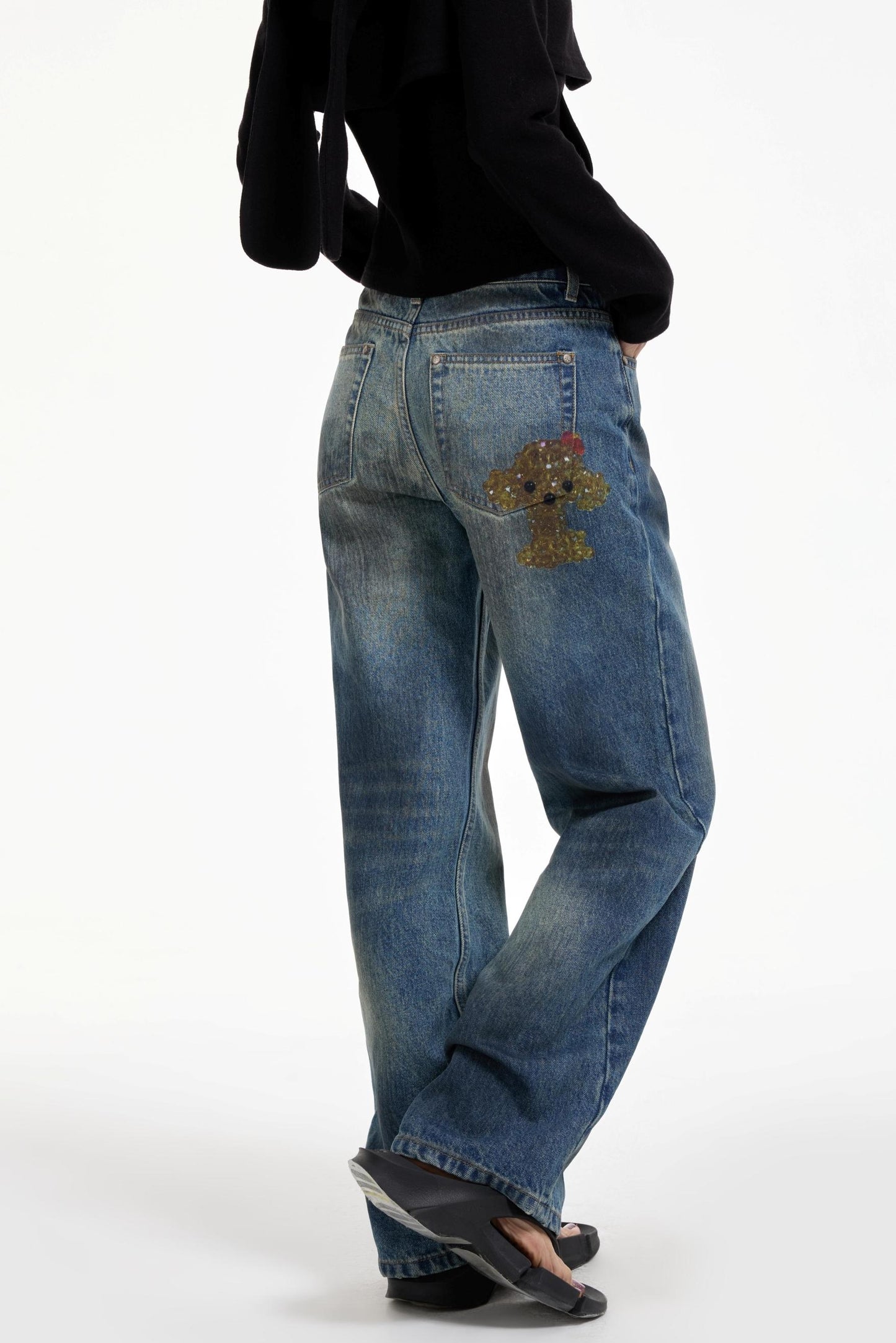 Slim Vintage Pocket Trousers