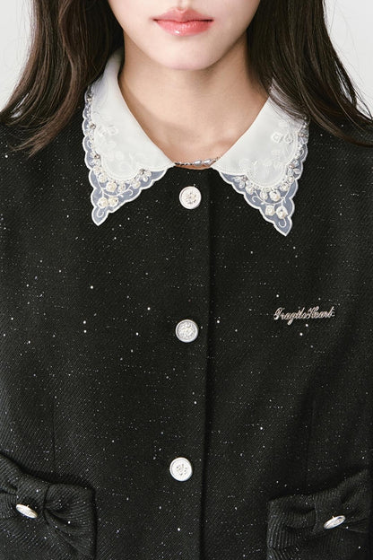 Baroque Small Fragrance Suit Top & Skirt Set-Up