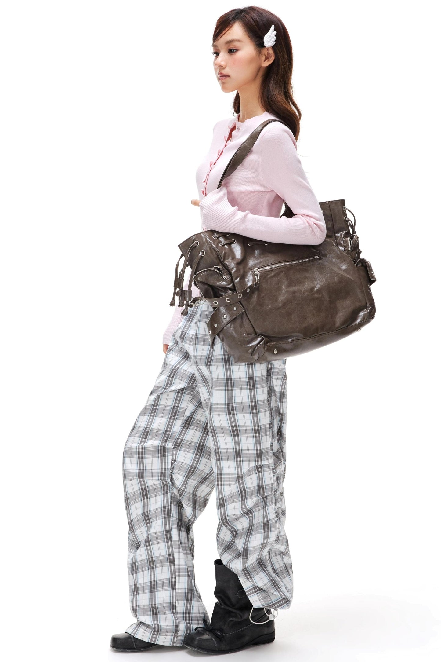 Bright Silver Heart Cardigan