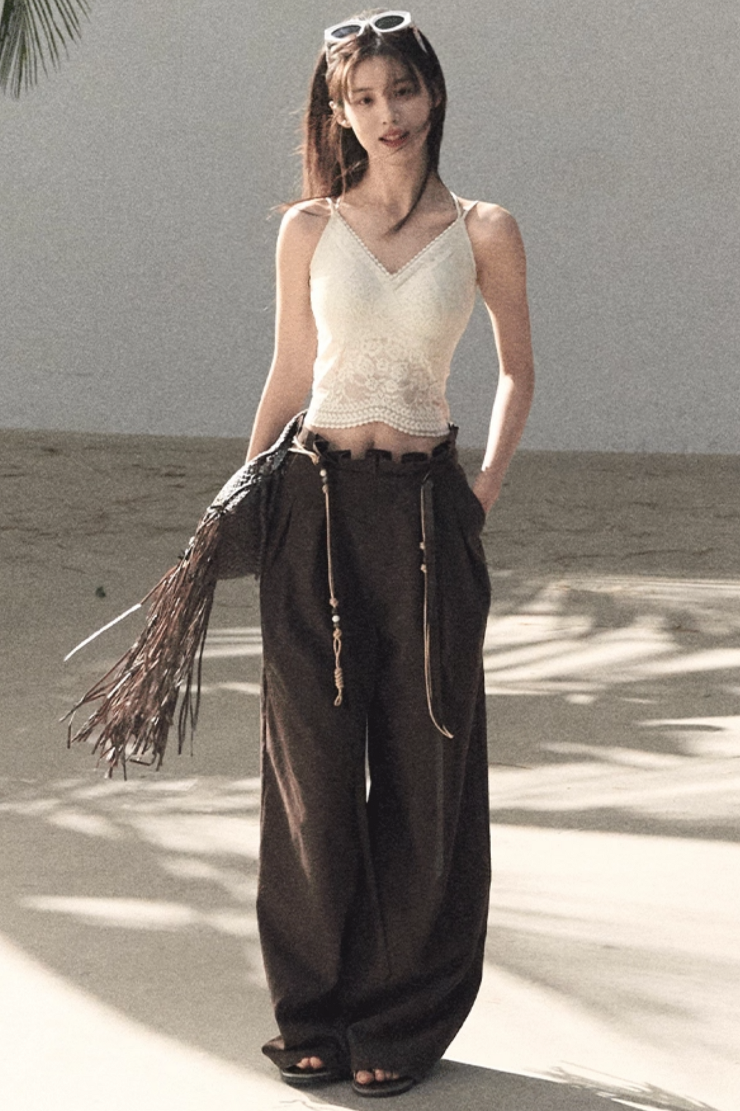 Vine Lace Camisole Vest