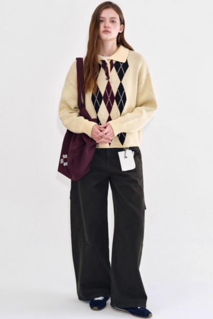 Architectural Silhouette Work Pants