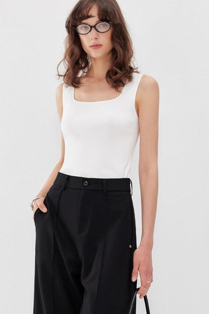 Sleek Knit Summer Tank