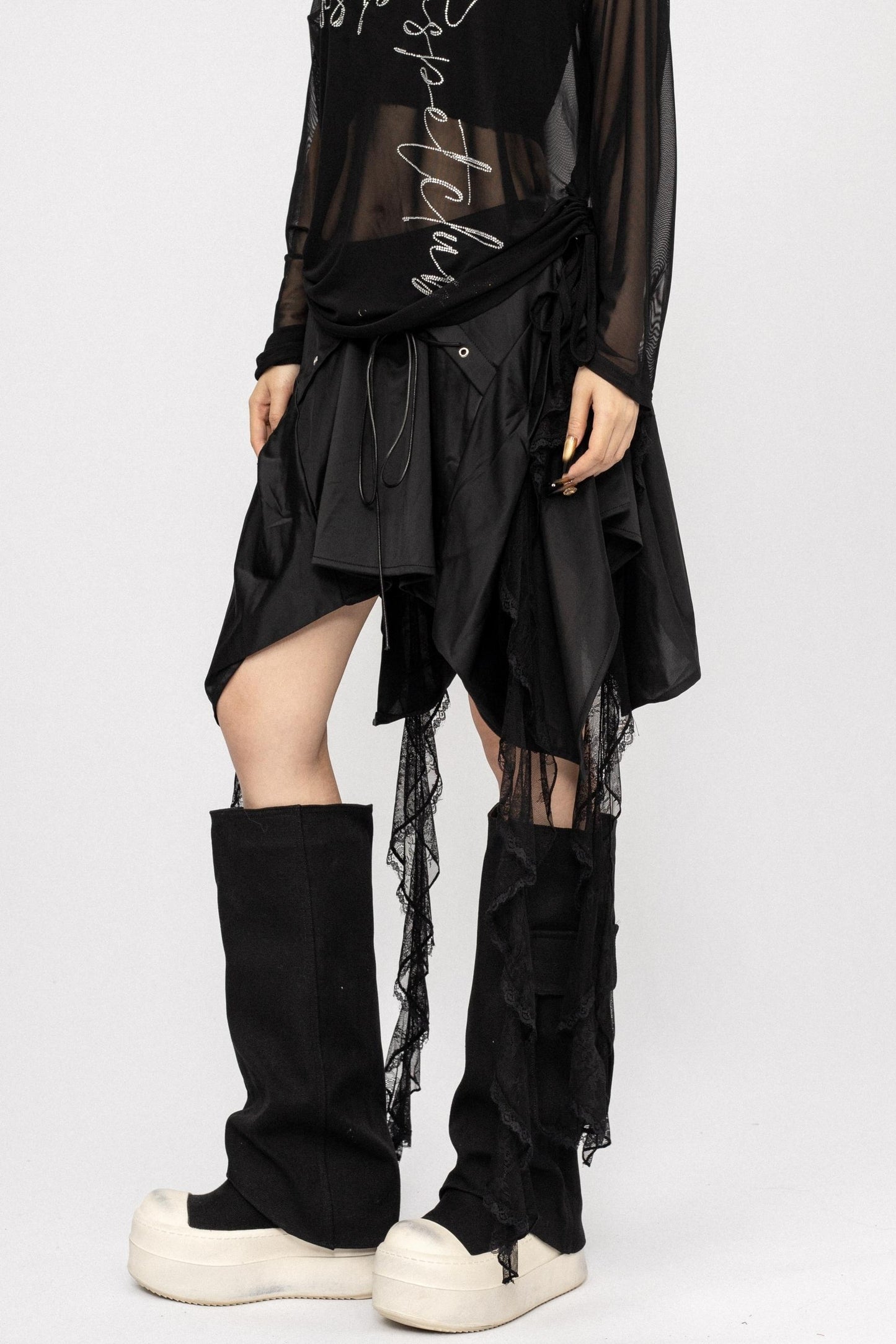 Retro Spice Girl A-Line Skirt