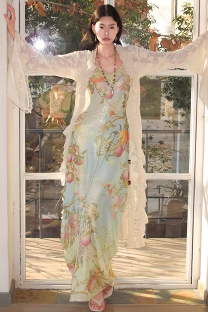 Crochet Lace Goddess Cardigan