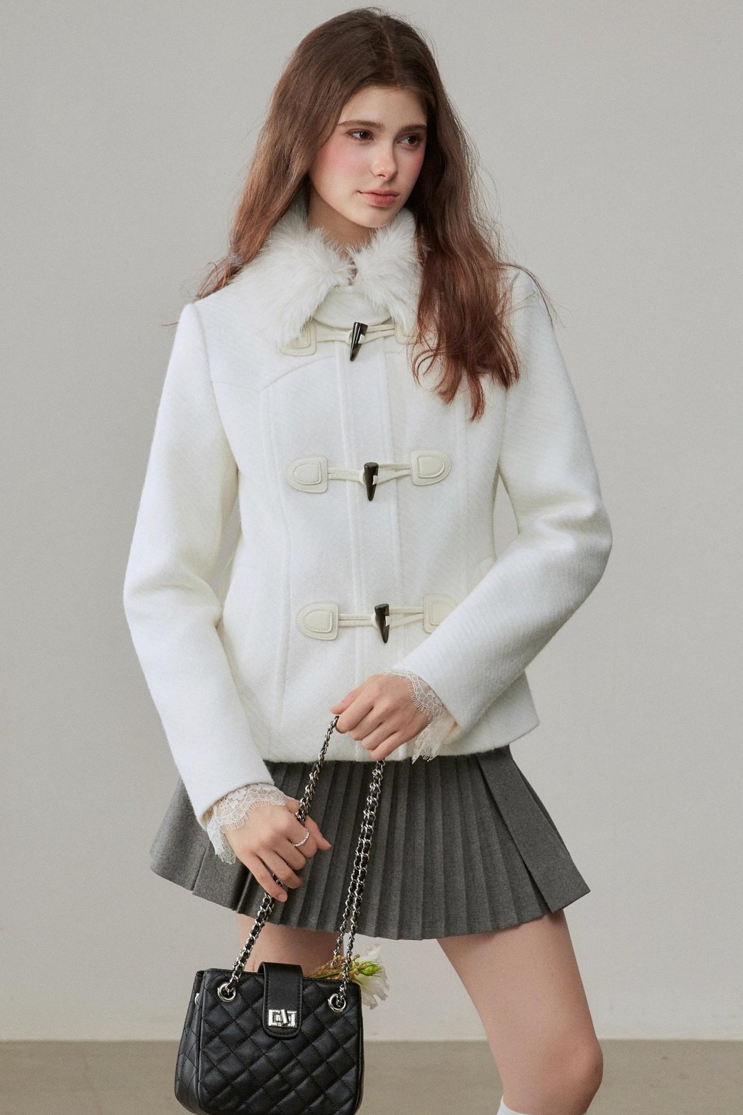 Luxe Winter White Jacket