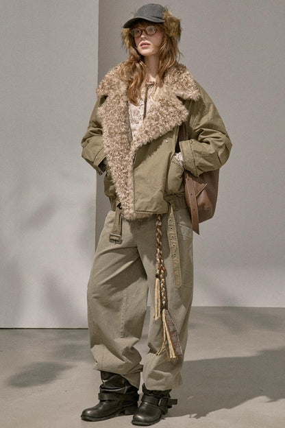 Riveted Cargo Straight Pants