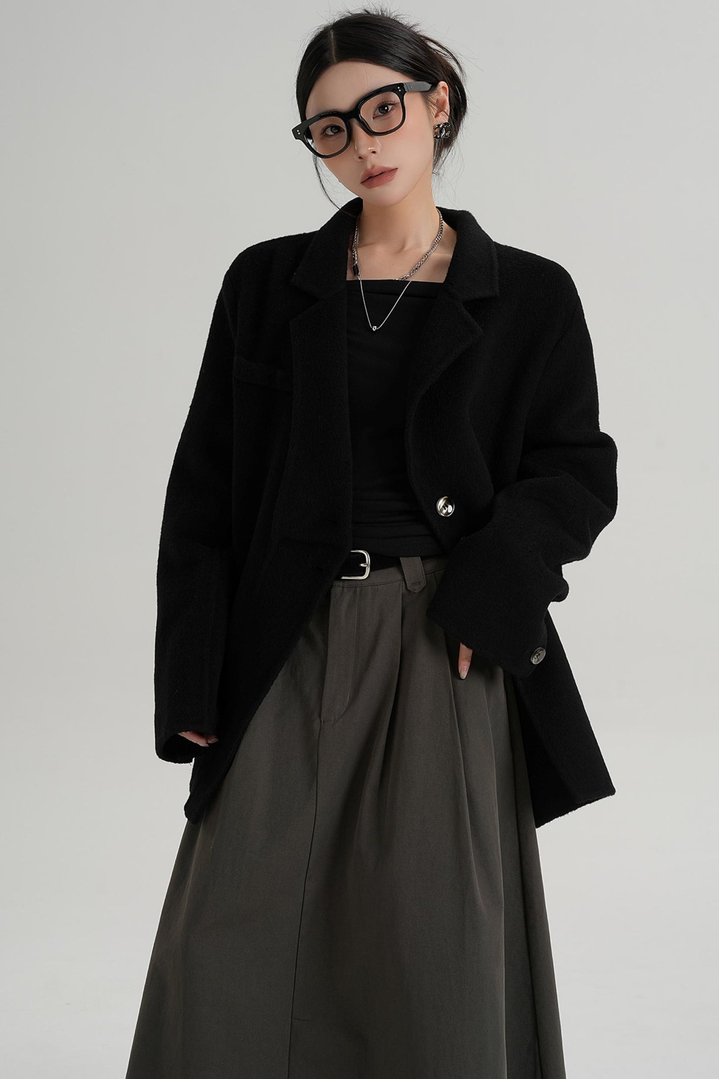 Black Woolen Jacket
