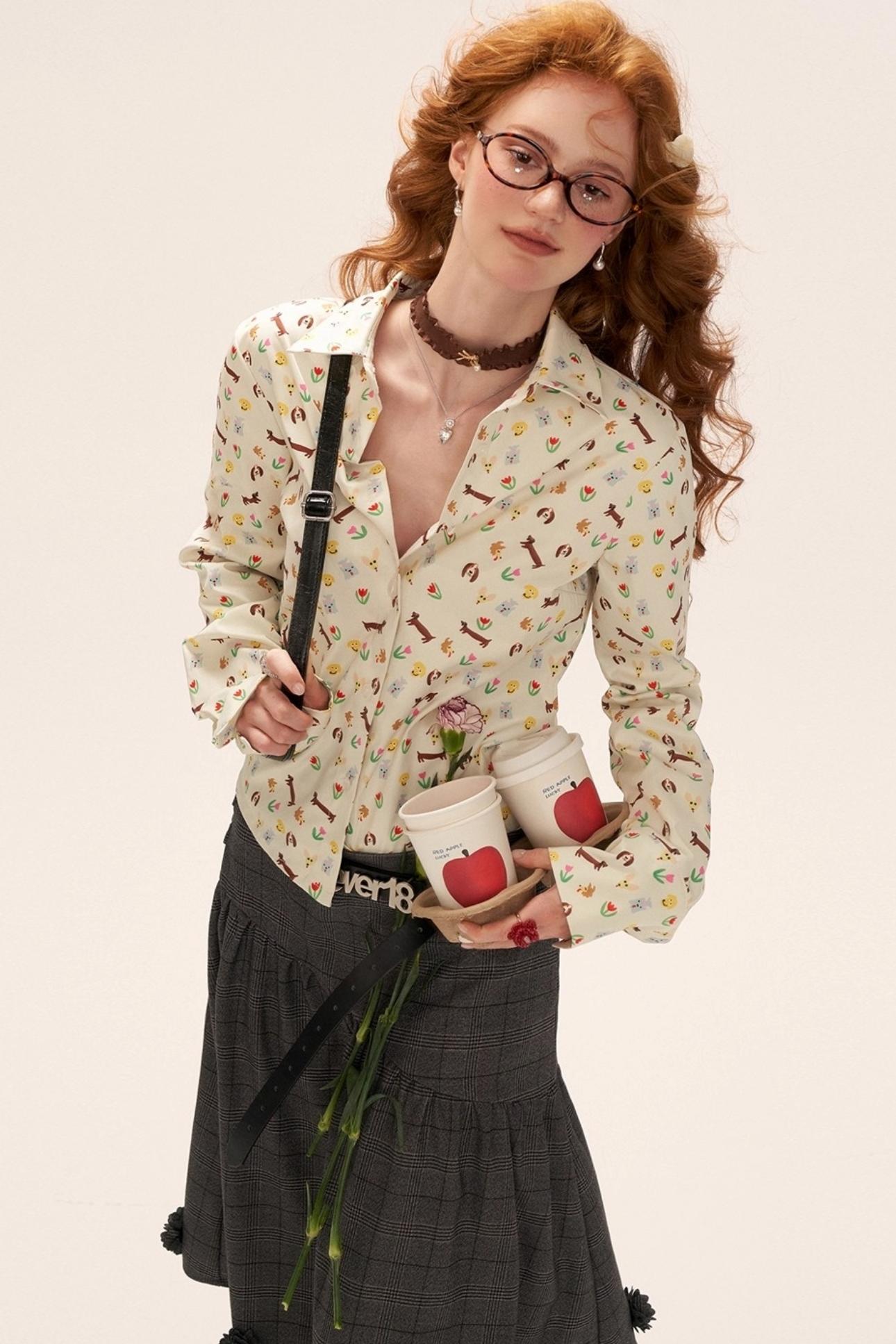 Niche Autumn Long-Sleeved Shirt