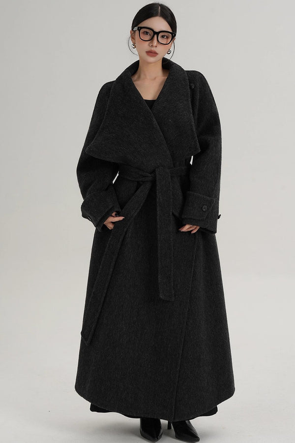 High-End Stand-Up Collar Coat