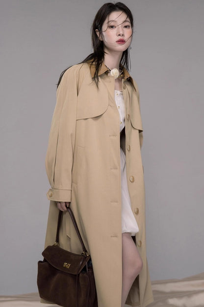 Nuansha Custom Wool Trench Coat
