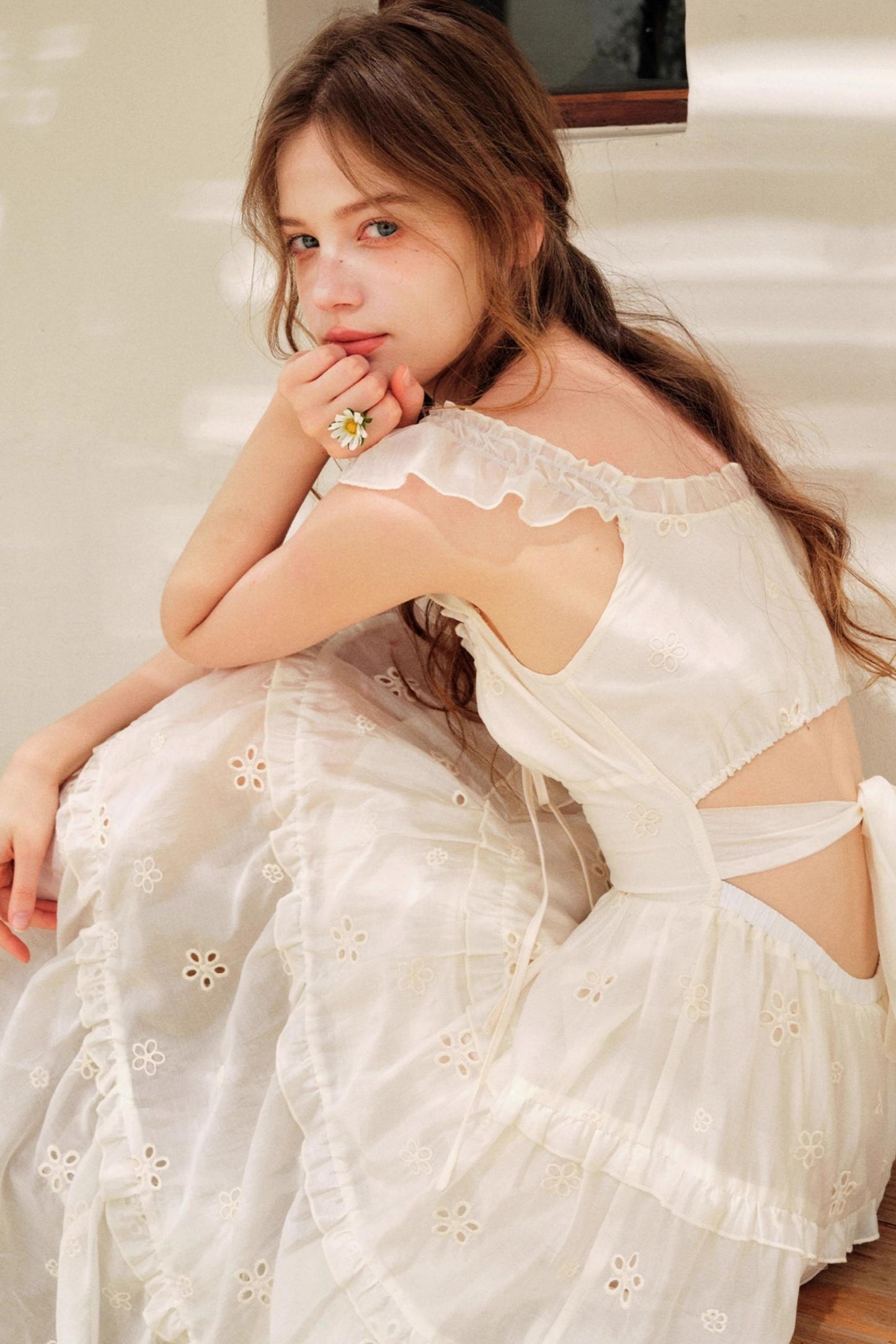 Five-Petal Bow Dress