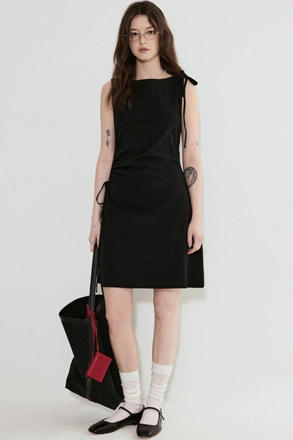 Asymmetric Knit Dress