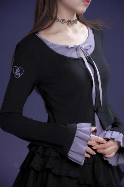 Sweet Romantic Ruffled Top