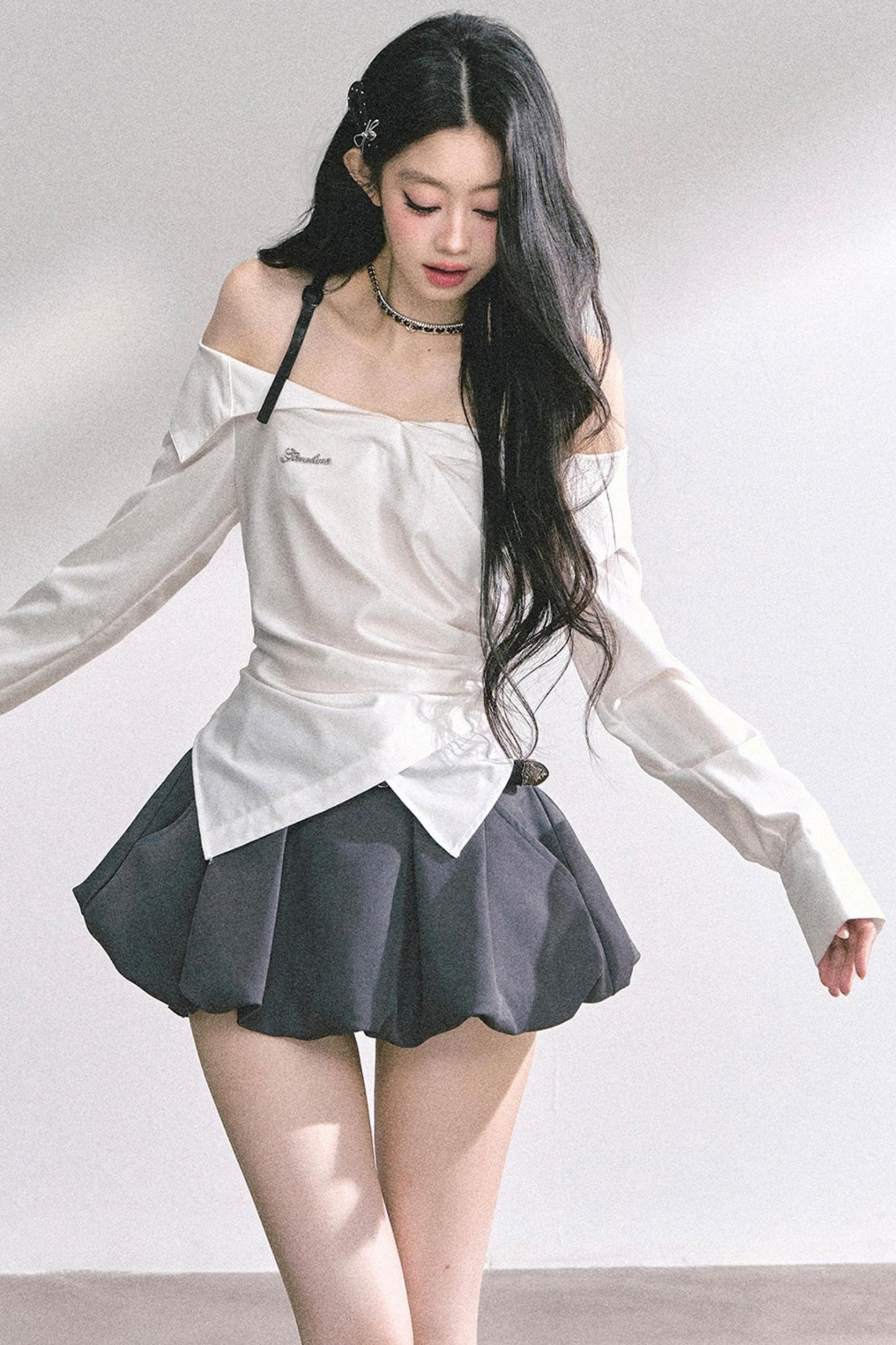 London One-Shoulder Shirt