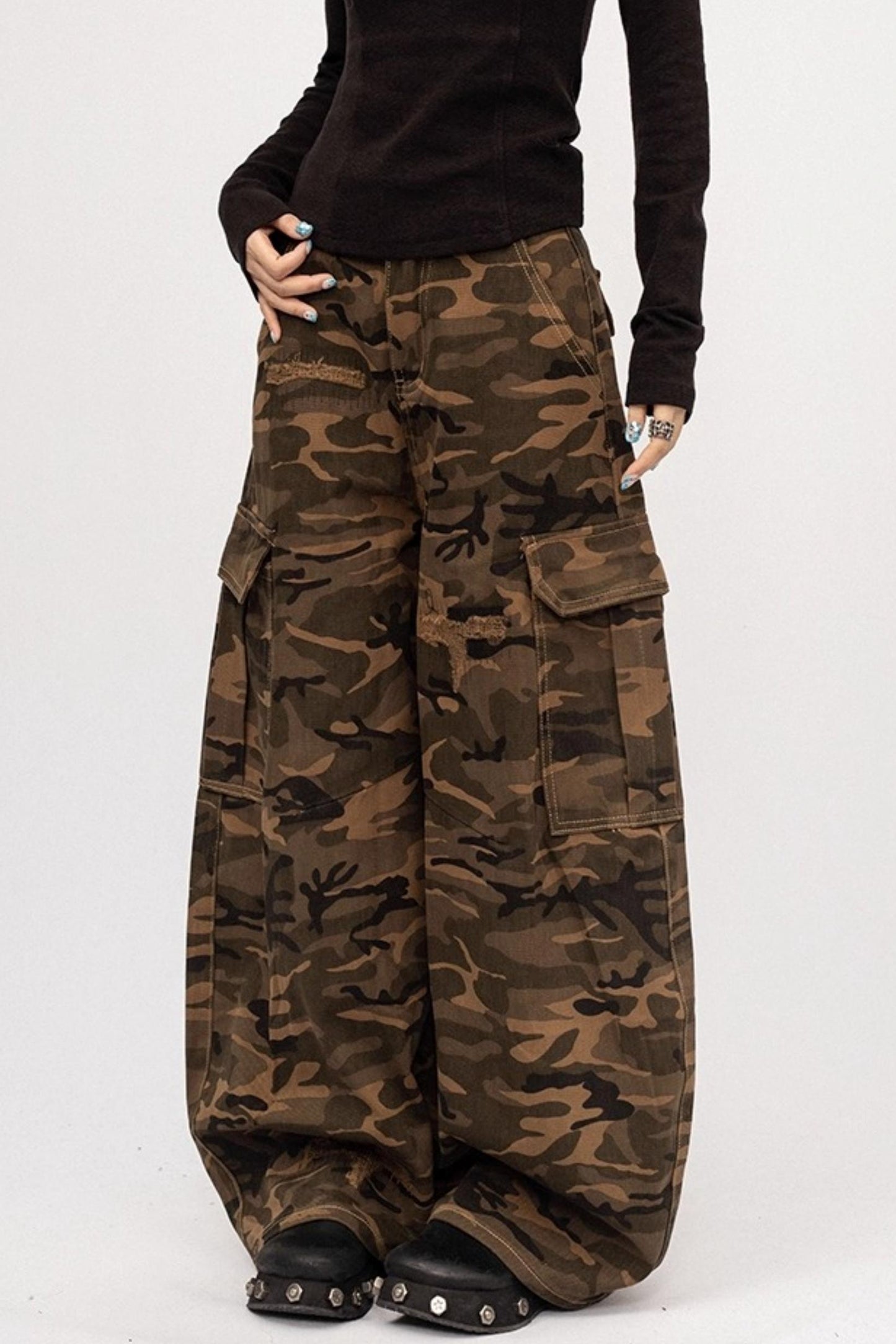 American Camouflage Cargo Pants