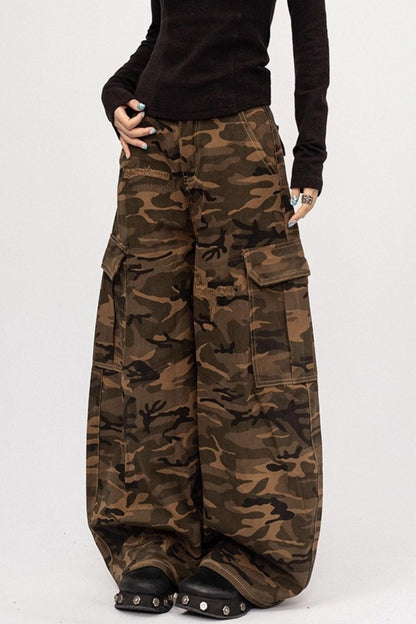 American Camouflage Cargo Pants