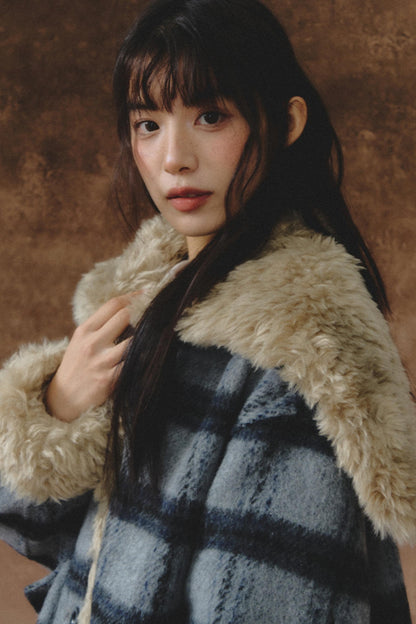 Sea Painter Navy Plaid Jacket