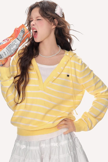 Striped Pullover Sweater