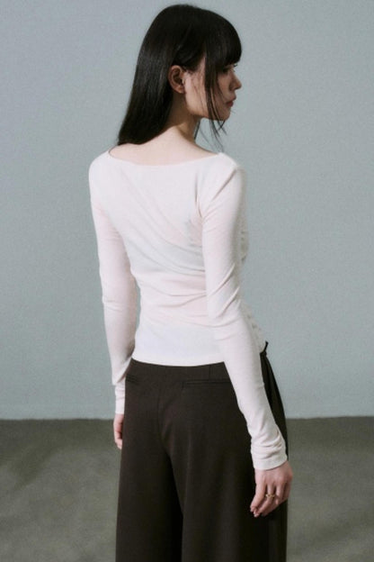 Twisted Lace Wool Top