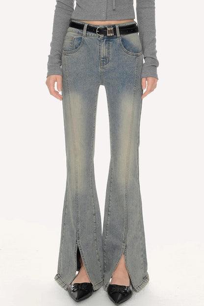 Spice High-Waisted Flared Jeans