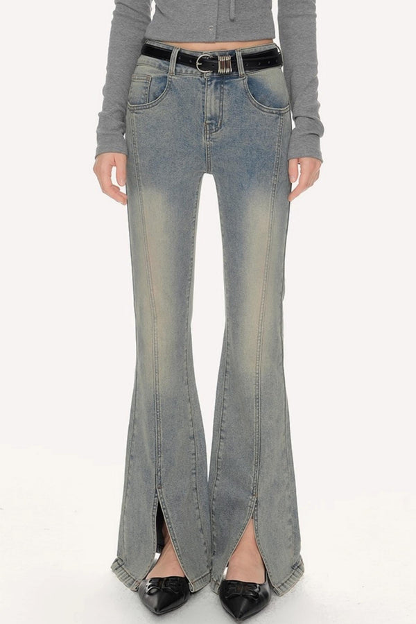 Spice High-Waisted Flared Jeans