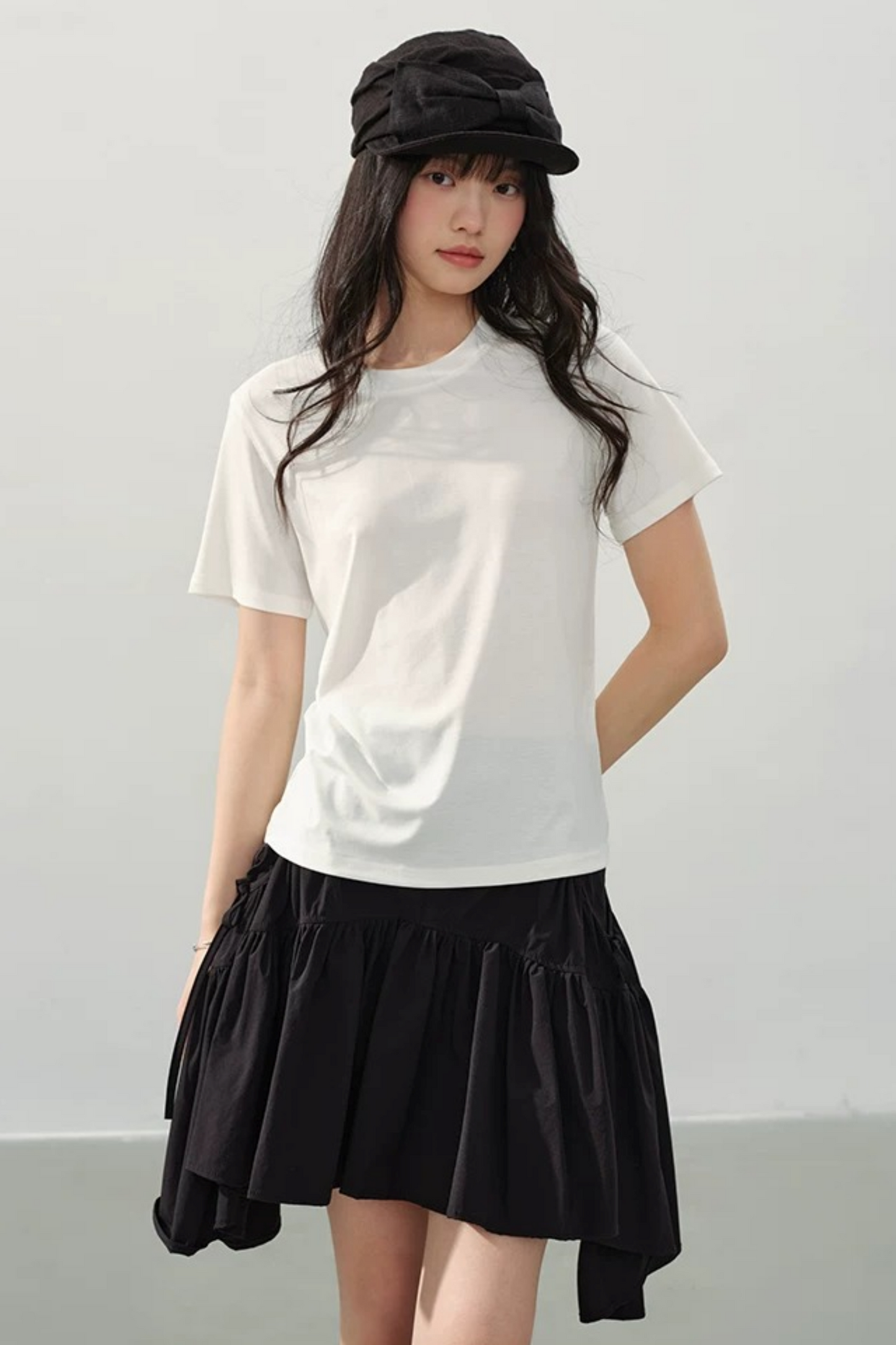 Mucha Summer White Top