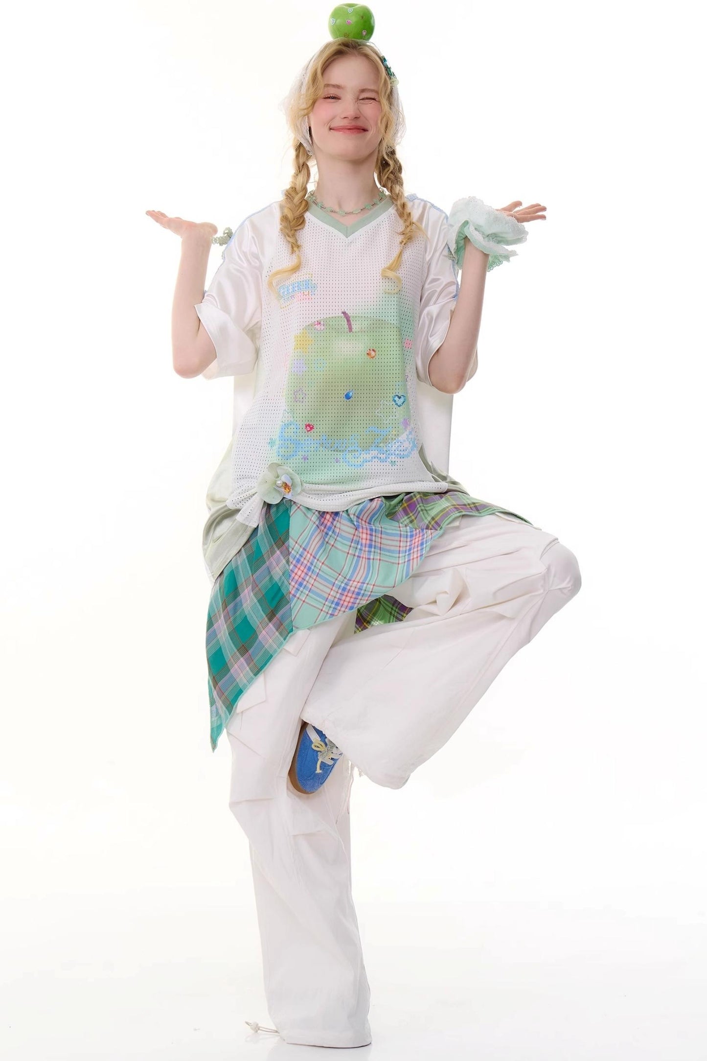 Summer Apple Print Tee