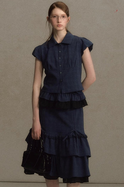 Plaid A-Line Suspenders