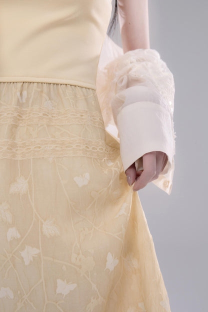 Lux Floral Knit Dress