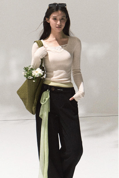 Narrow Stream Fit Pants