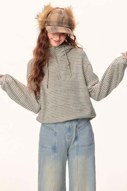 Sweet Rabbit Hooded Top