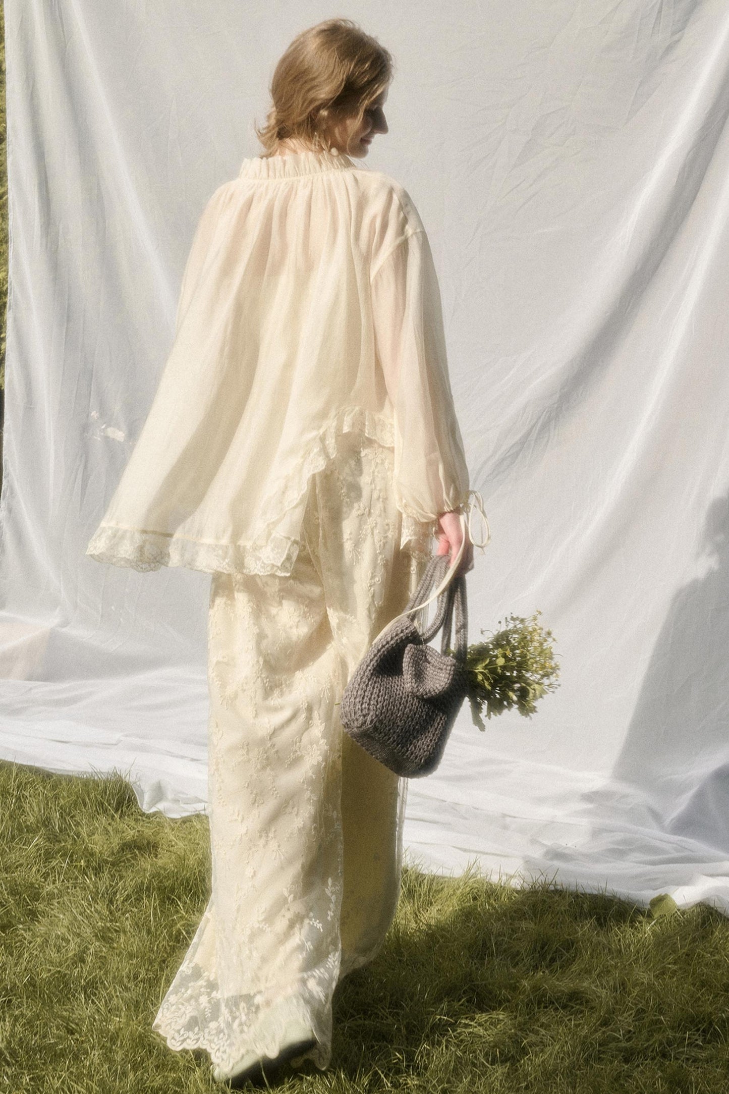 Galaxy Lace Shirt Jacket