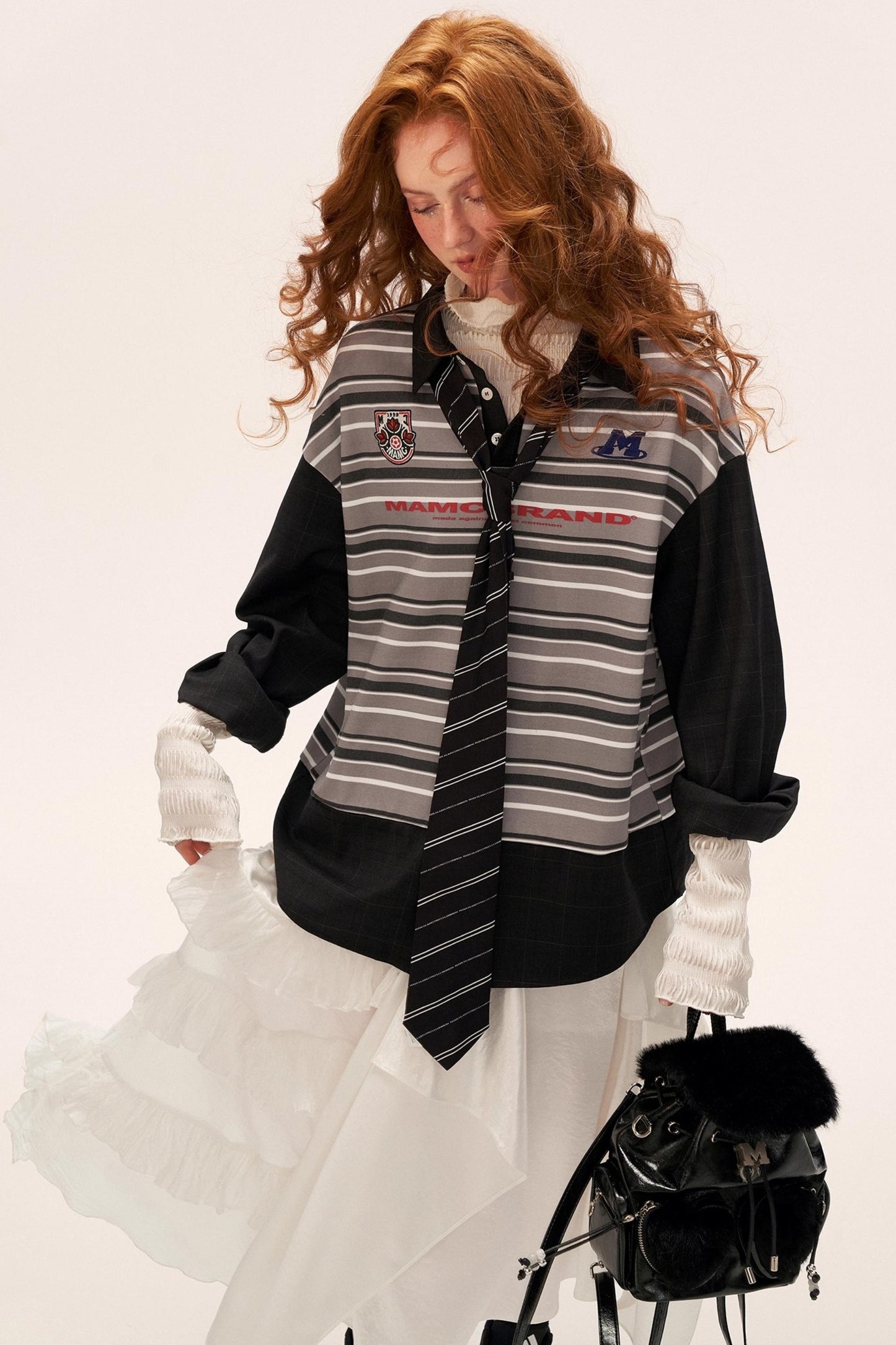 Vintage Striped Polo Shirt