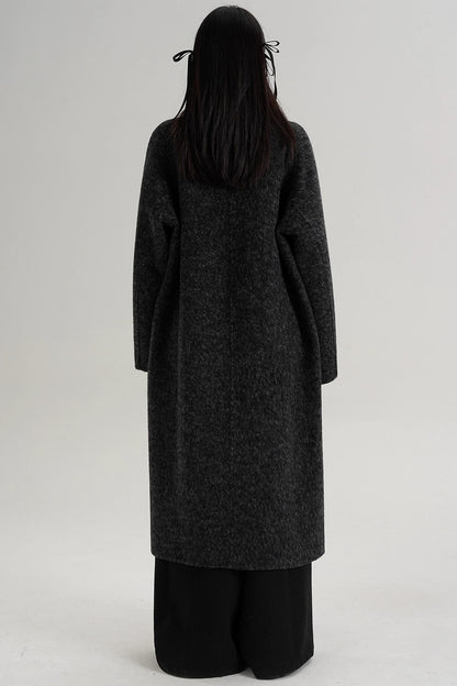 Textured Wool Suit Coat