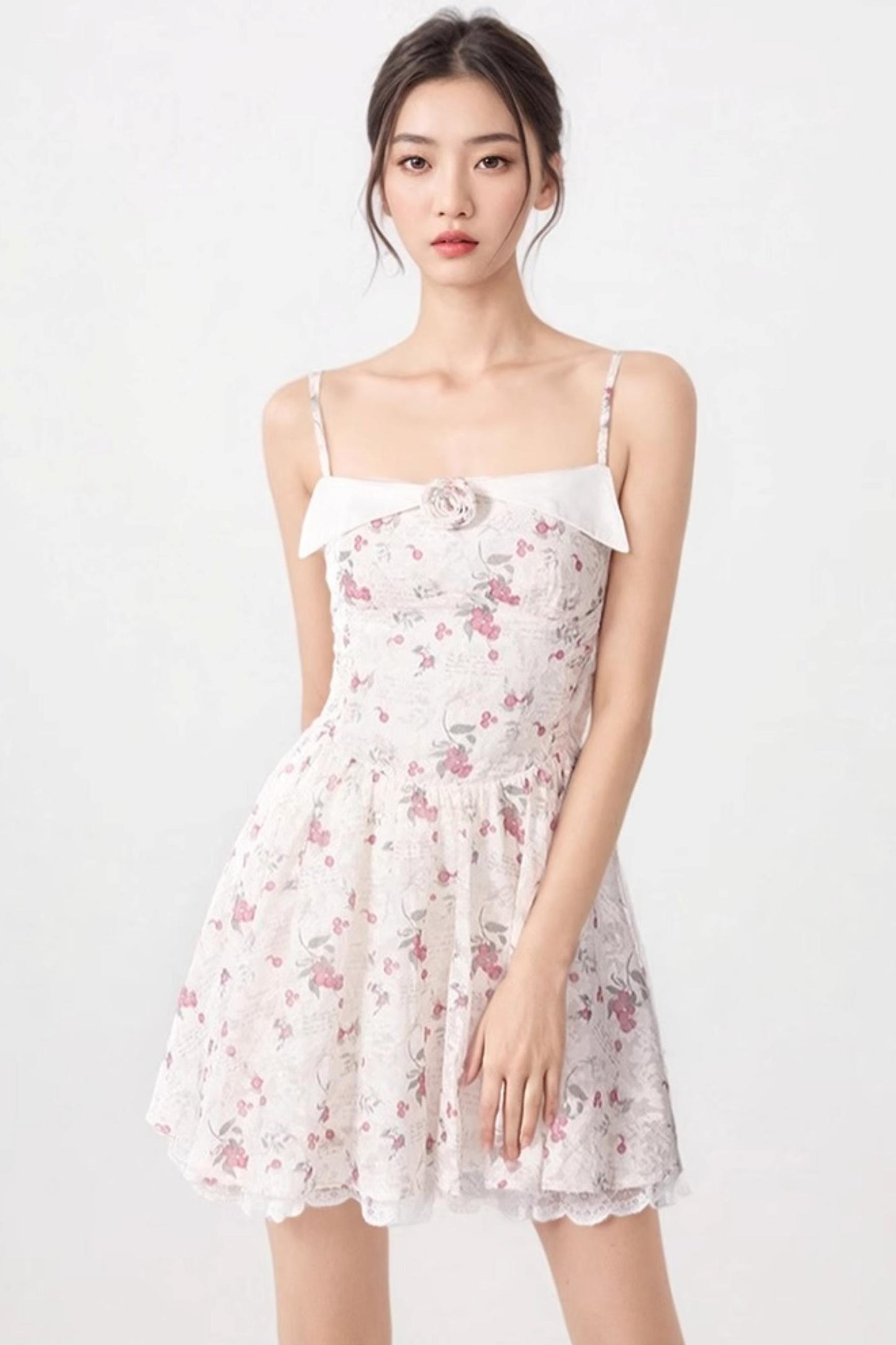 Floral Halter Dress