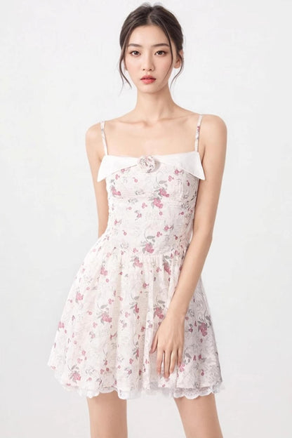 Floral Halter Dress