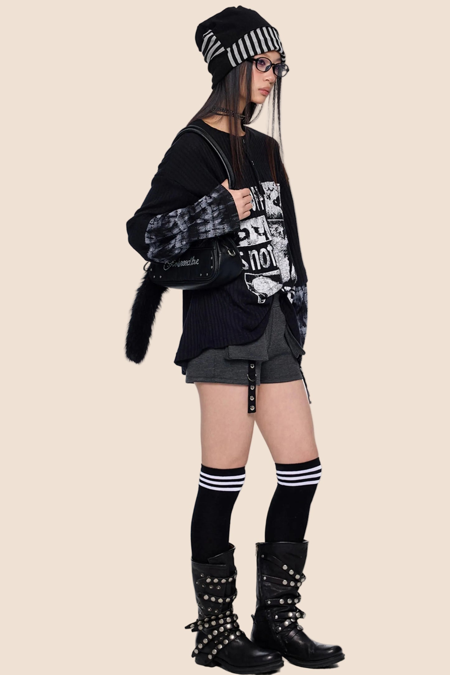 Henry Patchwork Knit Sweater