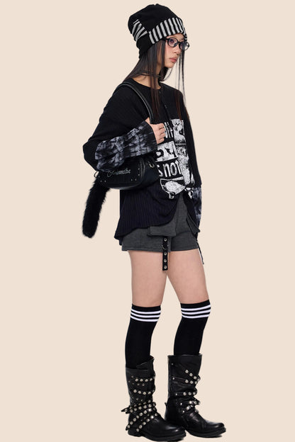 Henry Patchwork Knit Sweater