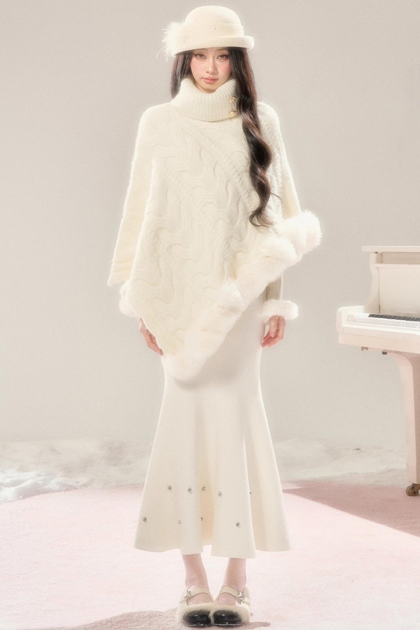 Feather Wool Felt Hat