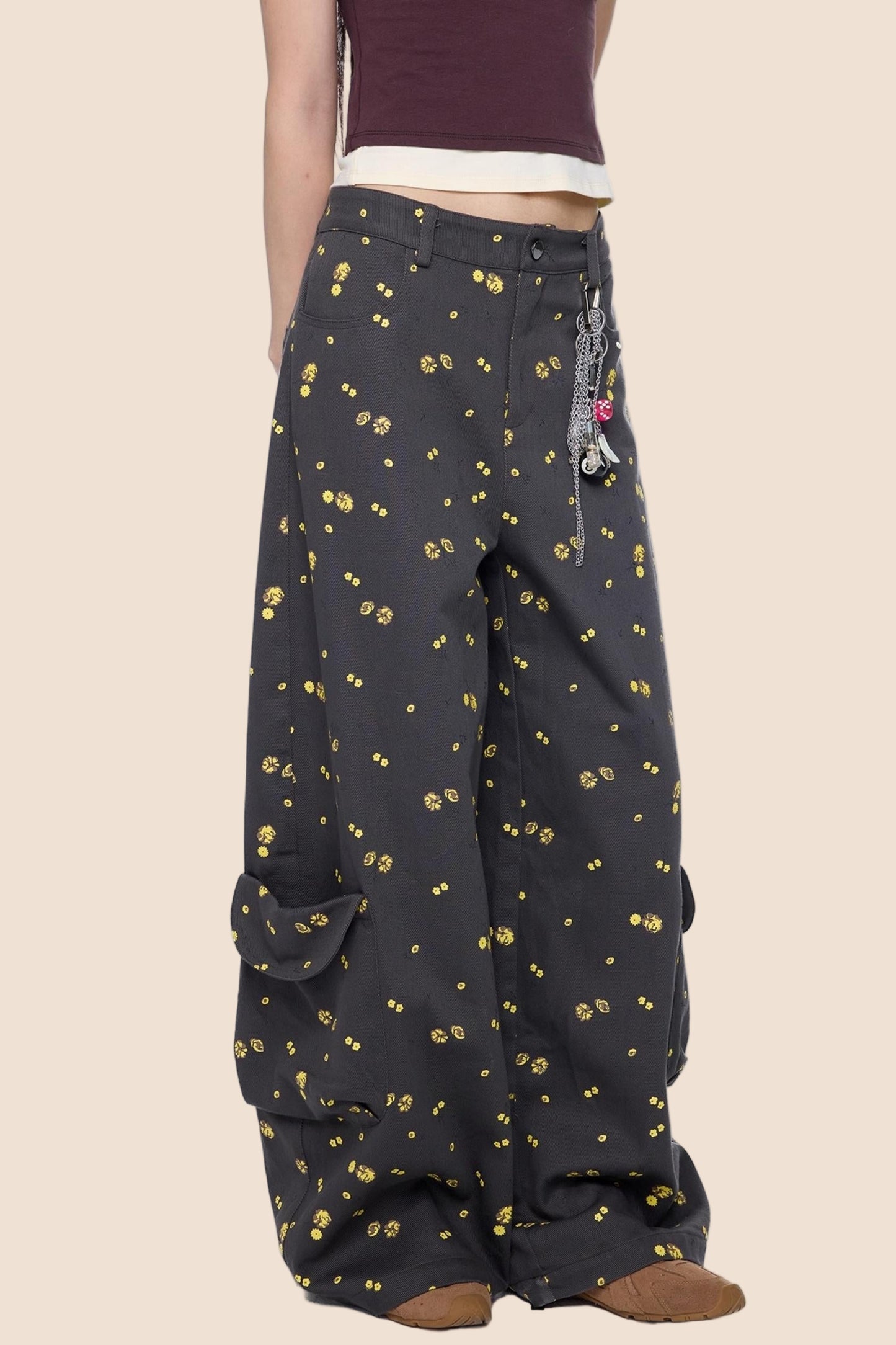 High Waist Long Pants