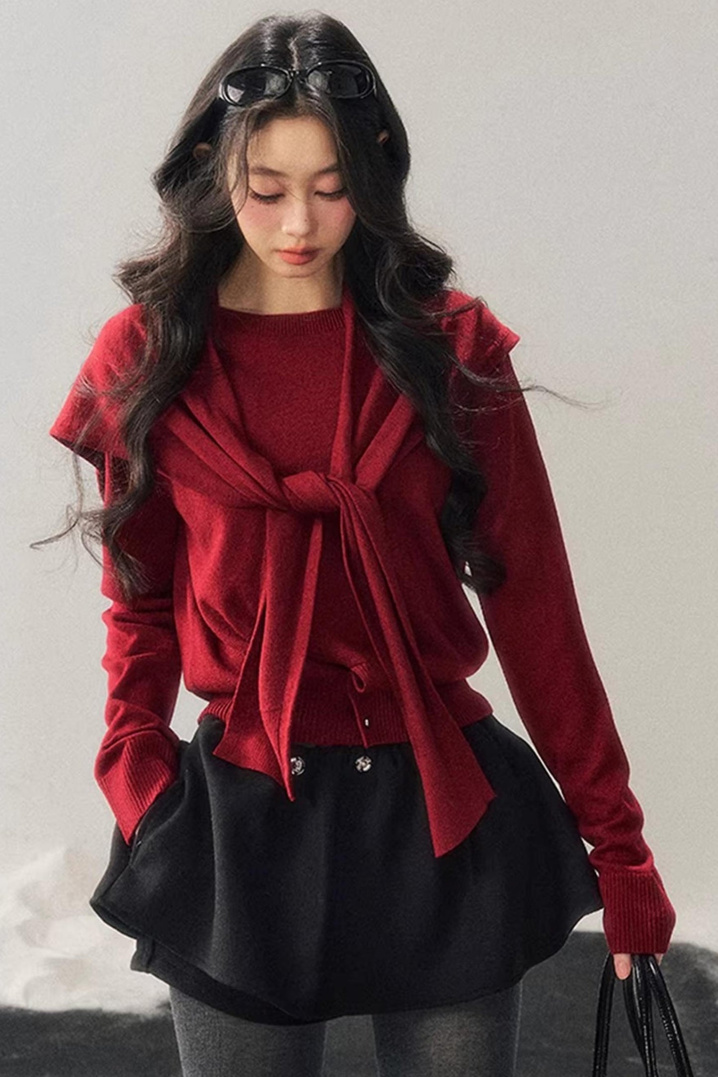 American College Sweater Set