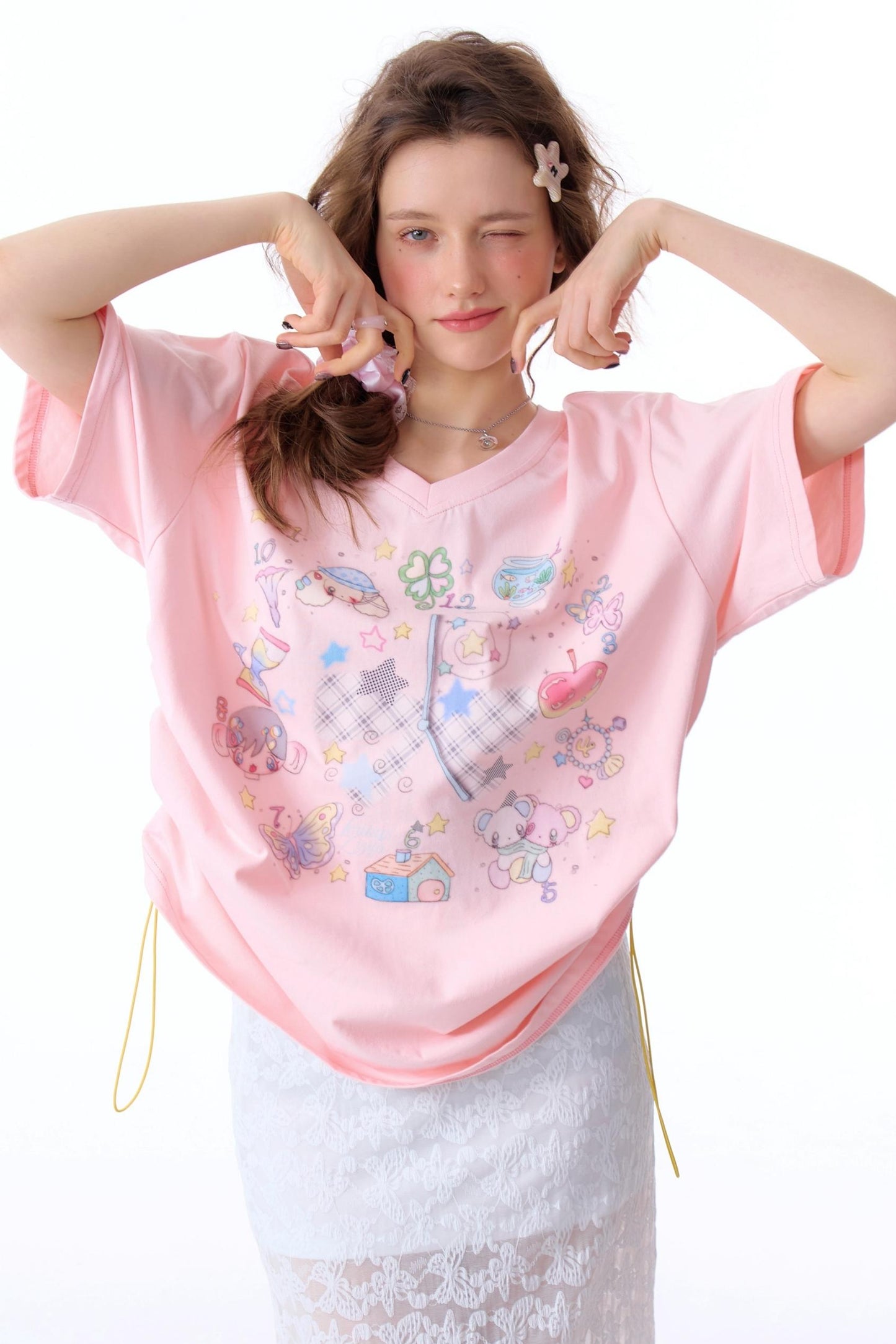 Loose Fit Art Print T-Shirt