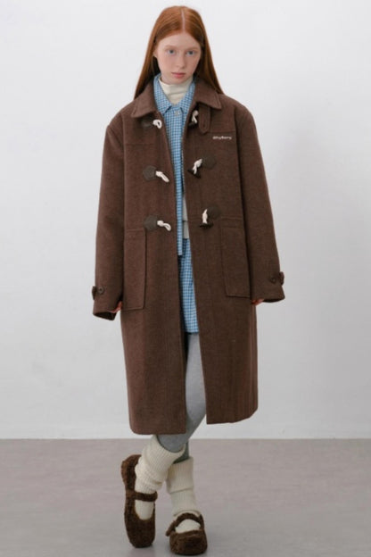 Strawberry Mousse Duffle Coat