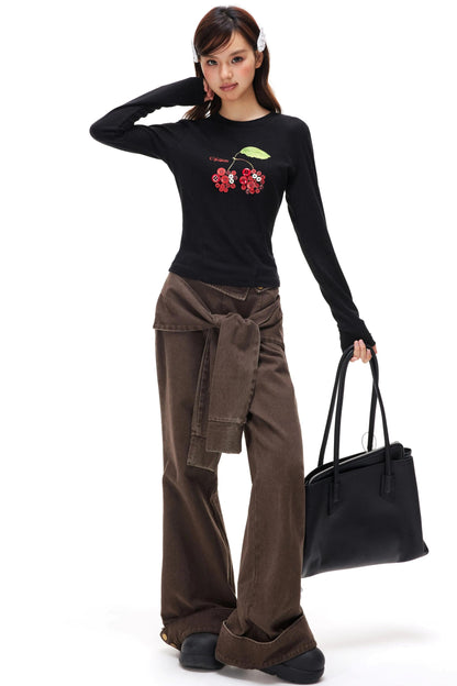 Retro Washed Cargo Pants